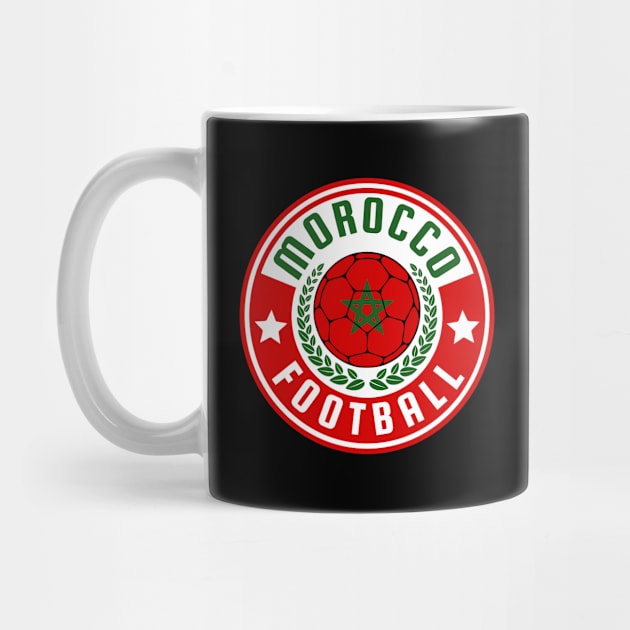 Morocco Football by footballomatic